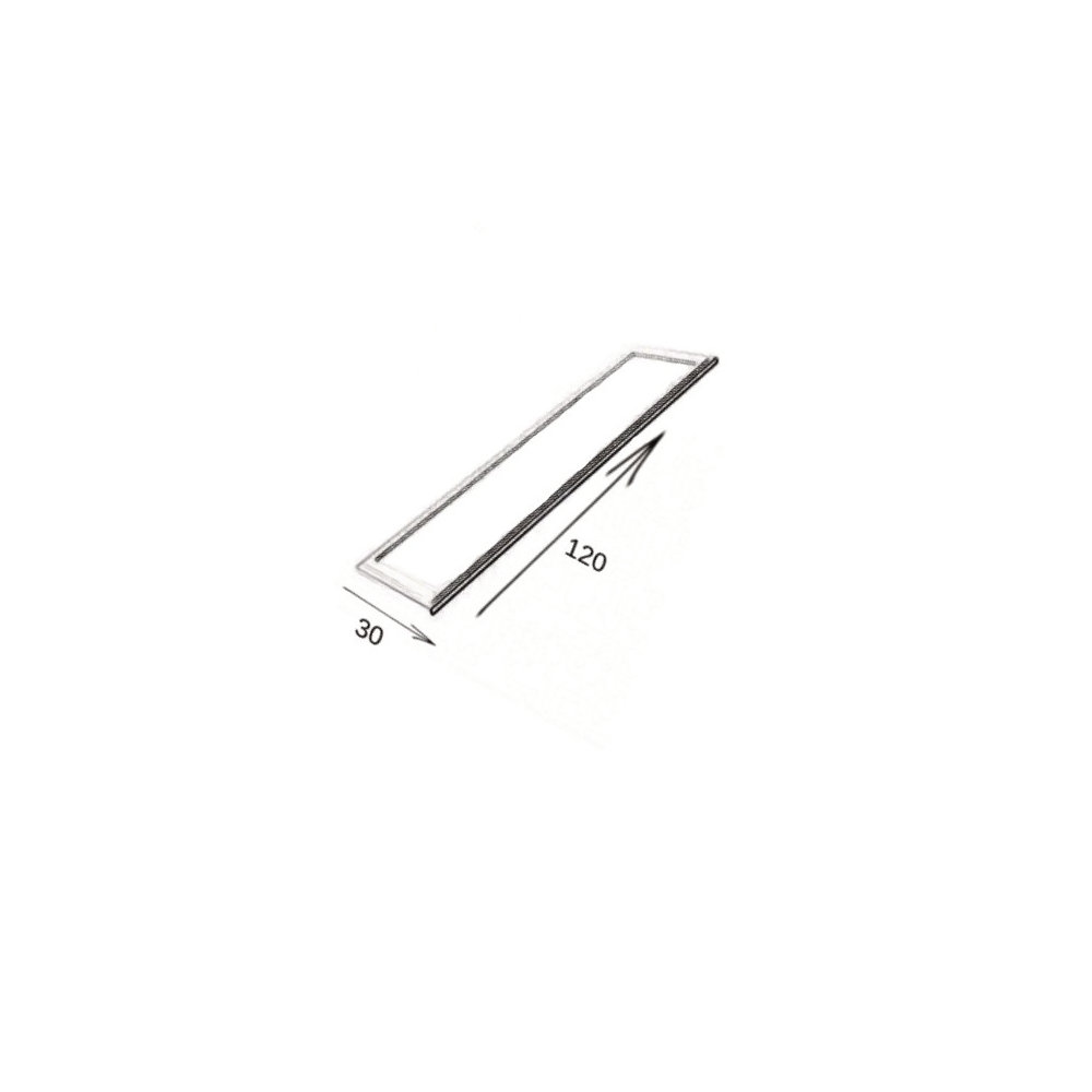 Panel LED 30120 Blanco Empotrar Medida