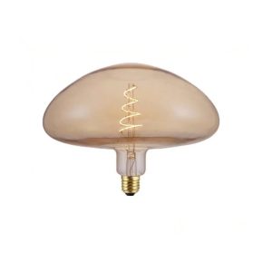 Bombilla Seta Ámbar Filamento E27 4W Luz cálida