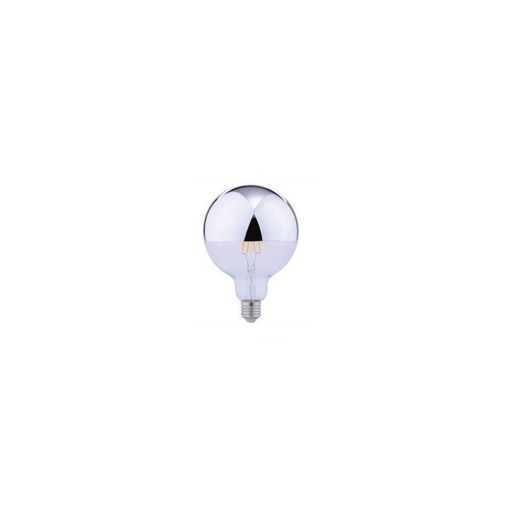 Bombilla G125 Dimable Filamento E27 6W Luz cálida