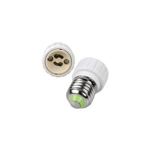 Adaptador E27 a GU10 Blanco
