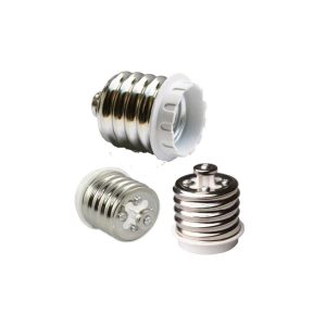 Adaptador E40 a E27 Blanco