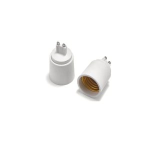 Adaptador G9 a E27 Blanco