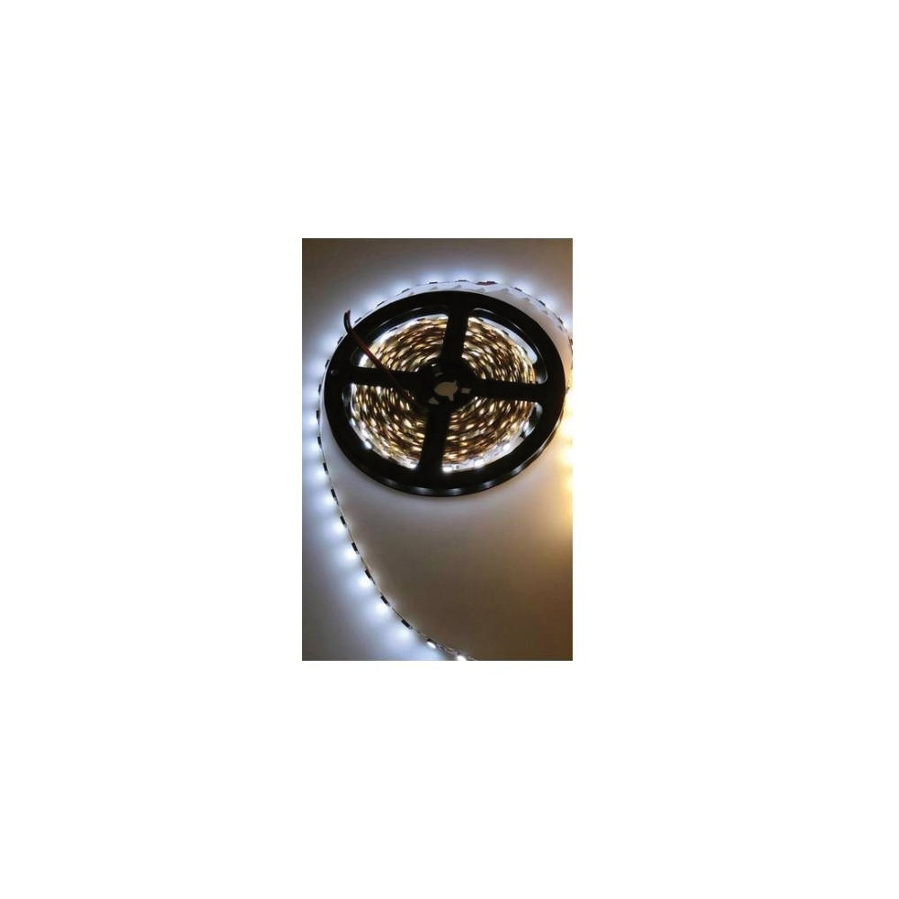 Tira LED Flexible 12V Troquelada Luz fría Encendida