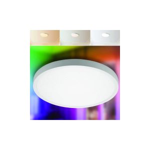Plafón Superficie 24W RGB CCT Blanco