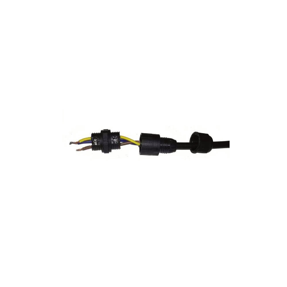Prensaestopas Negra Cable