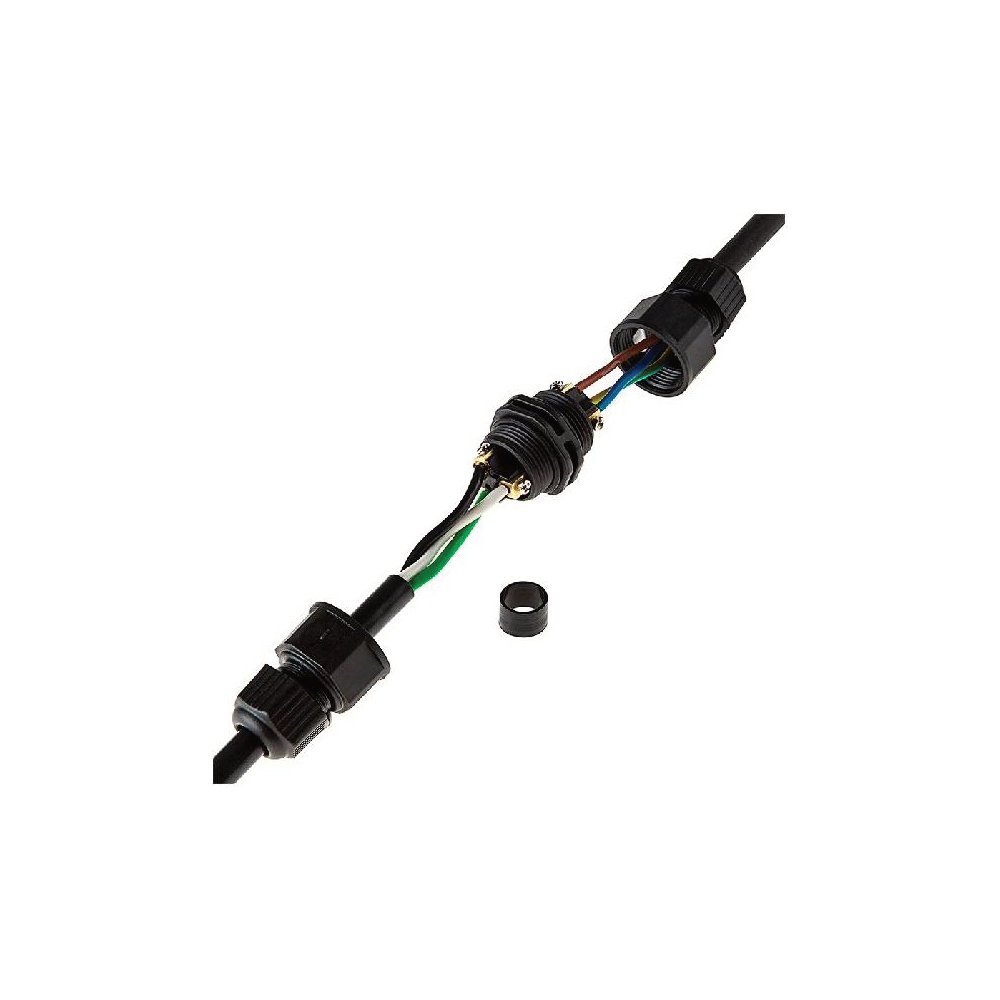 Prensaestopas Negro Exterior 88mm Cable
