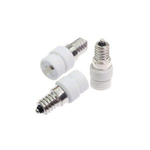 Adaptador E14 a G9 Blanco