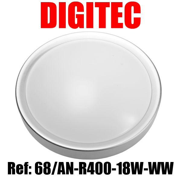 Plafón R400 18W Luz cálida