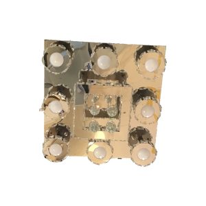 Lámpara Cuadrado Cristal