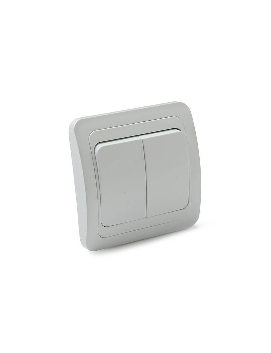 Interruptor Doble Pared Blanco
