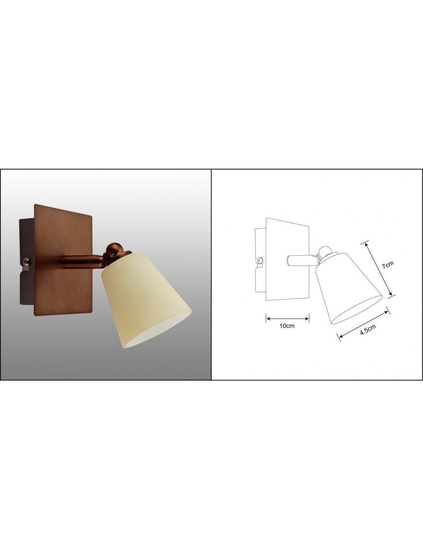 Plafón Techo G925 Medida