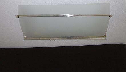 Plafón 52449M Semi Rectangular Cristal 36W