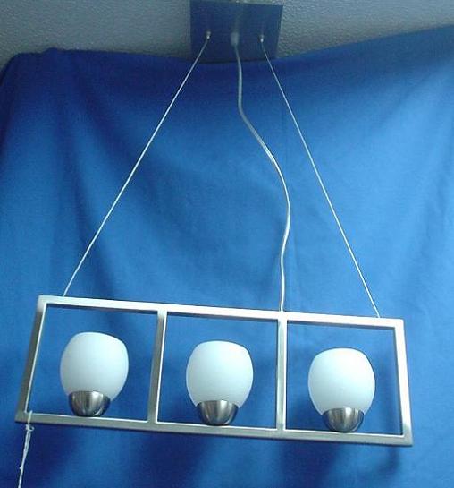 Plafón 015-3 Rectangular Blanco Bombilla G9