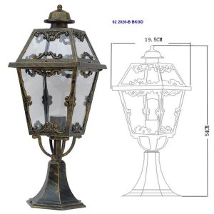 Aplique Exterior 2026-B Medida