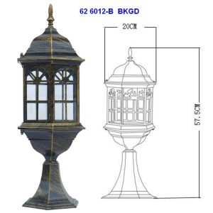 Aplique Exterior 6012-B Medida